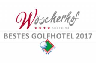Auszeichnung "Bestes Golfhotel 2017" für das Hotel Wöscherhof