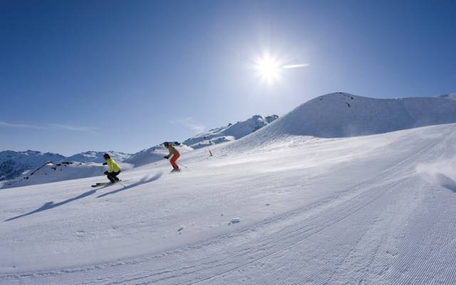 Skifahren im Zillertal bei Uderns